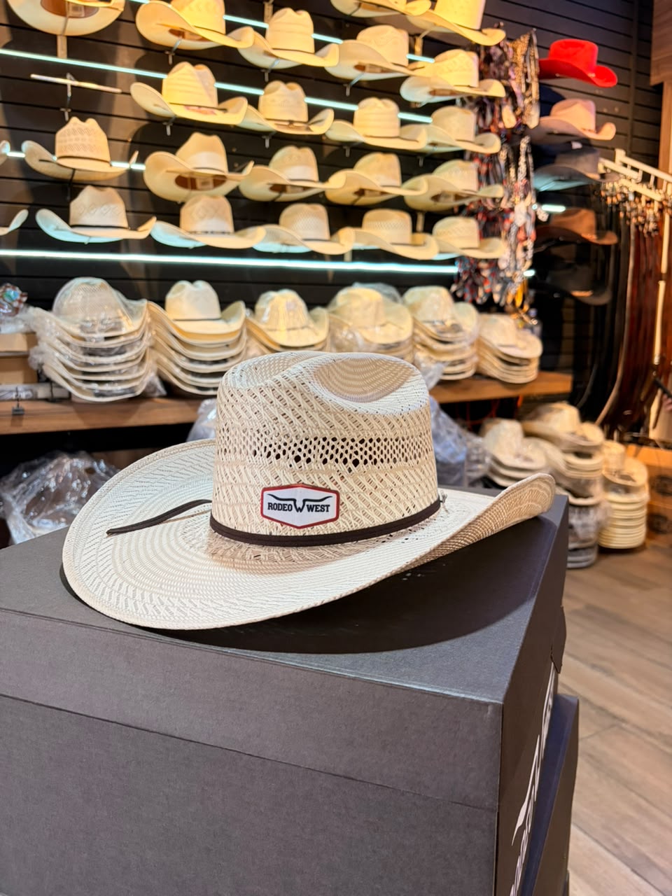 Sombrero Randado Bicolor Americano Fino
