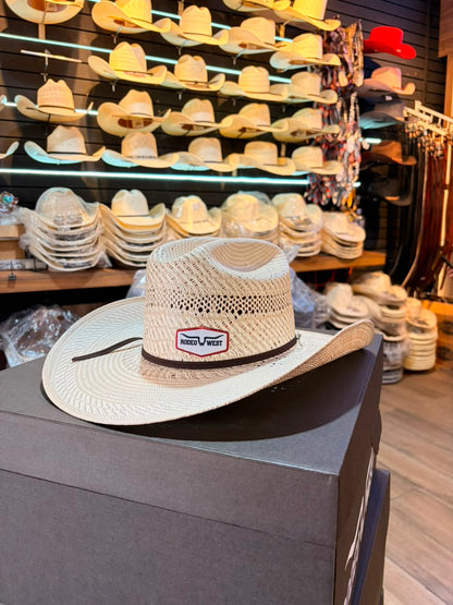 Sombrero Randado Bicolor Americano Fino